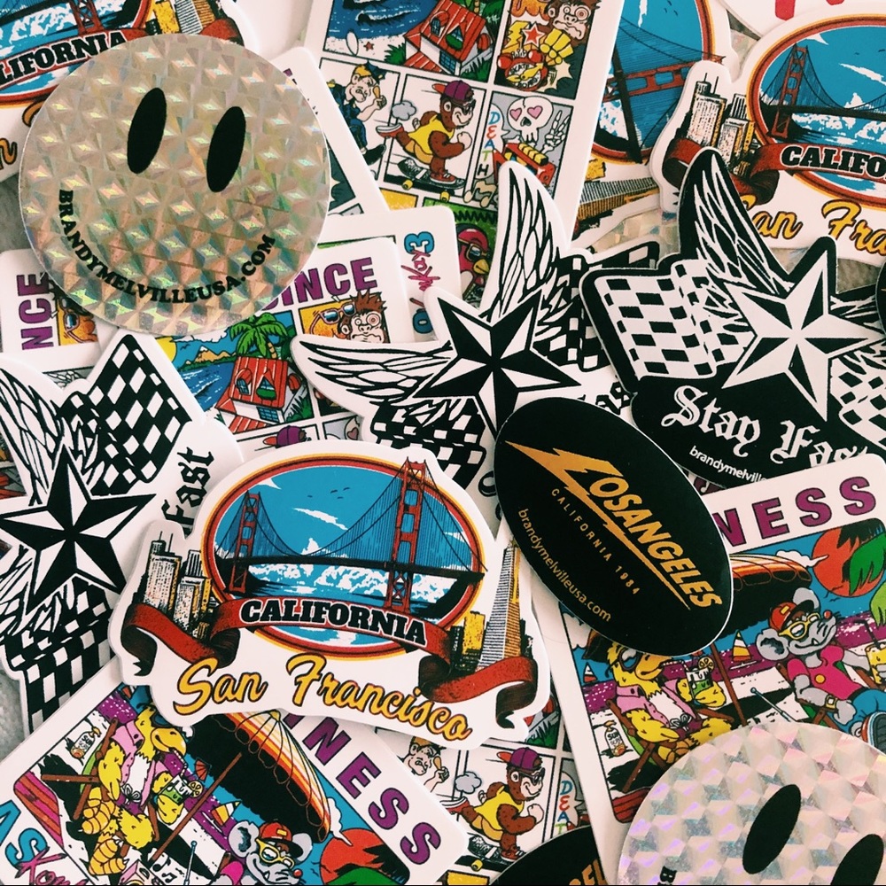 50 Brandy Melville Stickers